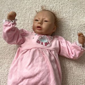 Pink Baby Doll with Soft Plush Outfit - Kids Toys
